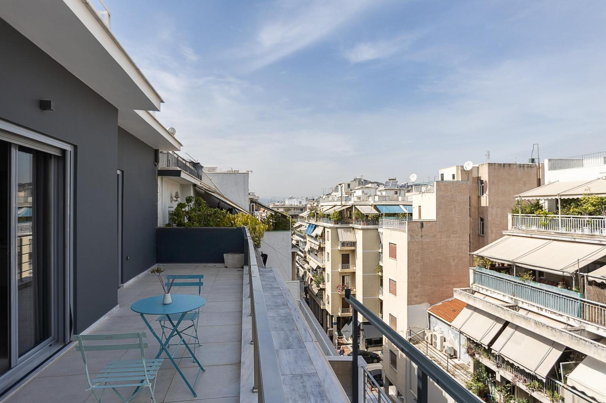 Apartamento The Omnia Collection Pagrati Atenas Habitación foto