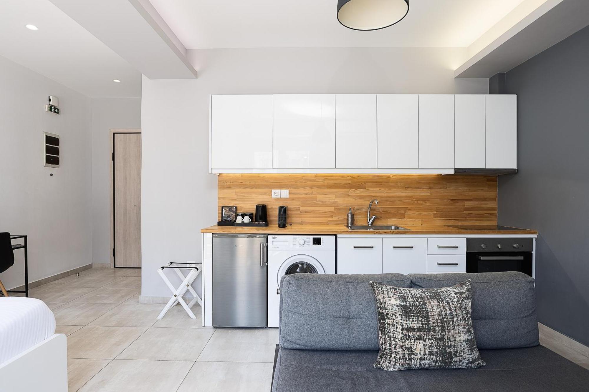 Apartamento The Omnia Collection Pagrati Atenas Habitación foto