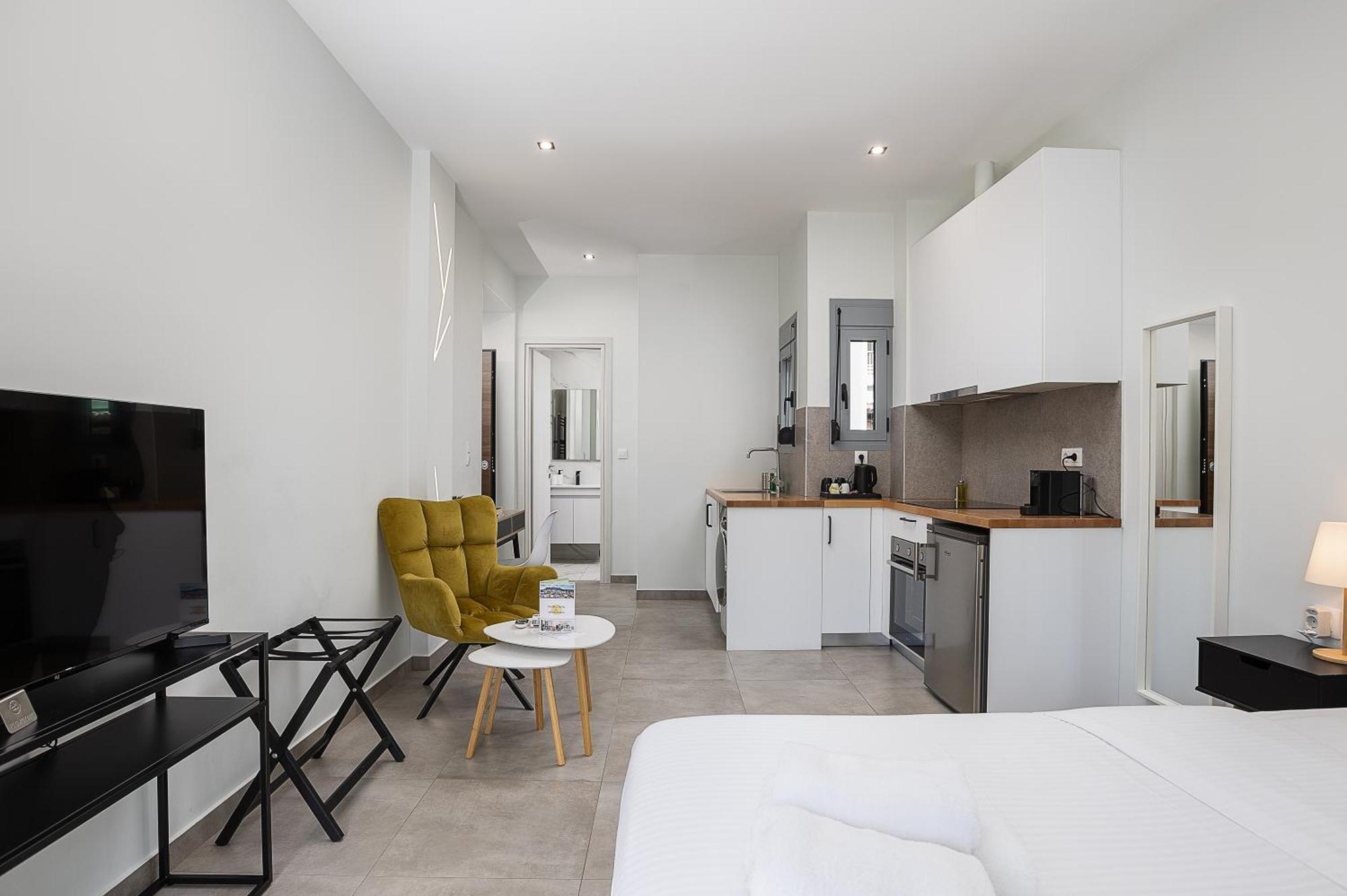 Apartamento The Omnia Collection Pagrati Atenas Habitación foto
